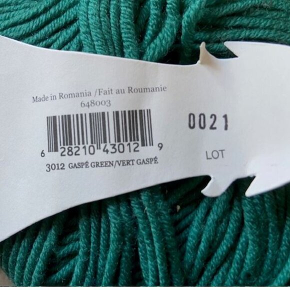 SUGARBUSH BOLD YARN - 6 SKEINS - GASPE GREEN - Picture 3 of 4